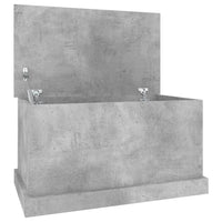 Contenitore Grigio Cemento 70x40x38 cm in Legno Multistratocod mxl 103638