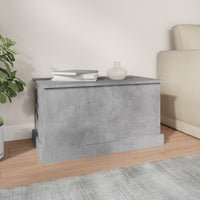 Contenitore Grigio Cemento 70x40x38 cm in Legno Multistratocod mxl 103638