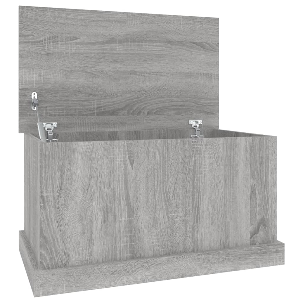 Contenitore Grigio Sonoma 70x40x38 cm Legno Multistrato 816510