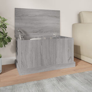 Contenitore Grigio Sonoma 70x40x38 cm Legno Multistrato 816510