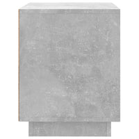 Comodini 2 pz Grigio Cemento 44x35x45 cm in Legno Multistrato 819845