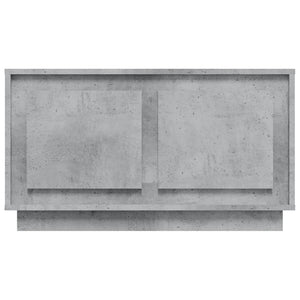 Mobile Porta TV Grigio Cemento 80x35x45 cm in Legno Multistrato 819856