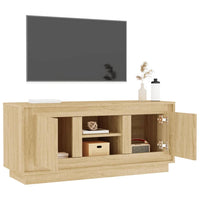 Mobile Porta TV Rovere Sonoma 102x35x45 cm in Legno Multistrato 819863