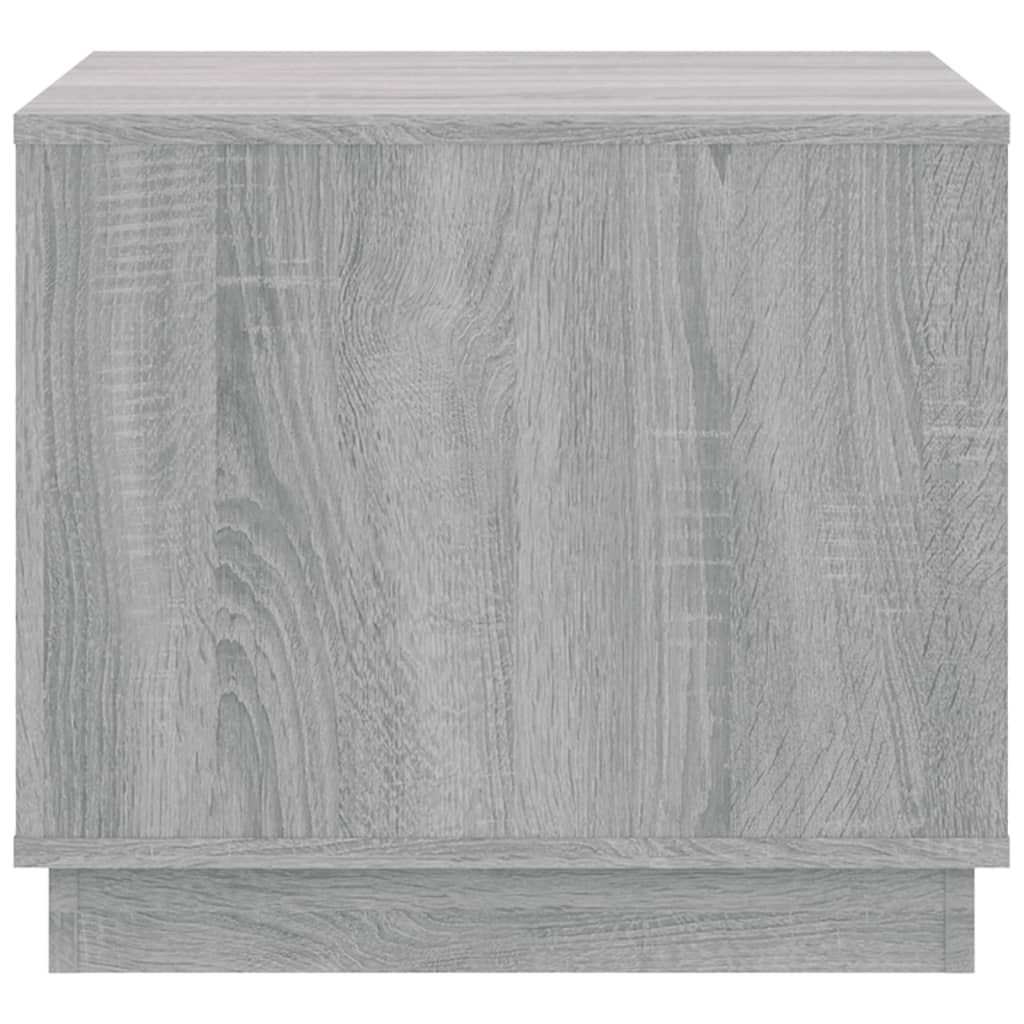 Tavolino da Salotto Grigio Sonoma 51x50x44 cm Legno Multistrato 819874