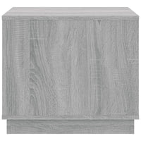 Tavolino da Salotto Grigio Sonoma 51x50x44 cm Legno Multistrato 819874