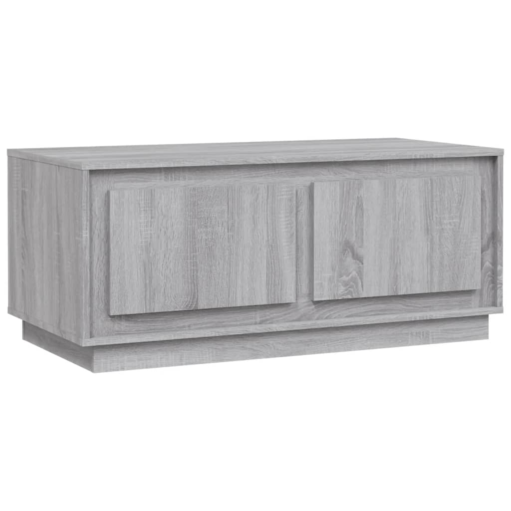 Tavolino da Salotto Grigio Sonoma 102x50x44cm Legno Multistratocod mxl 129879