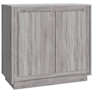 Credenza Grigio Sonoma 80x34x75 cm in Legno Multistratocod mxl 81990