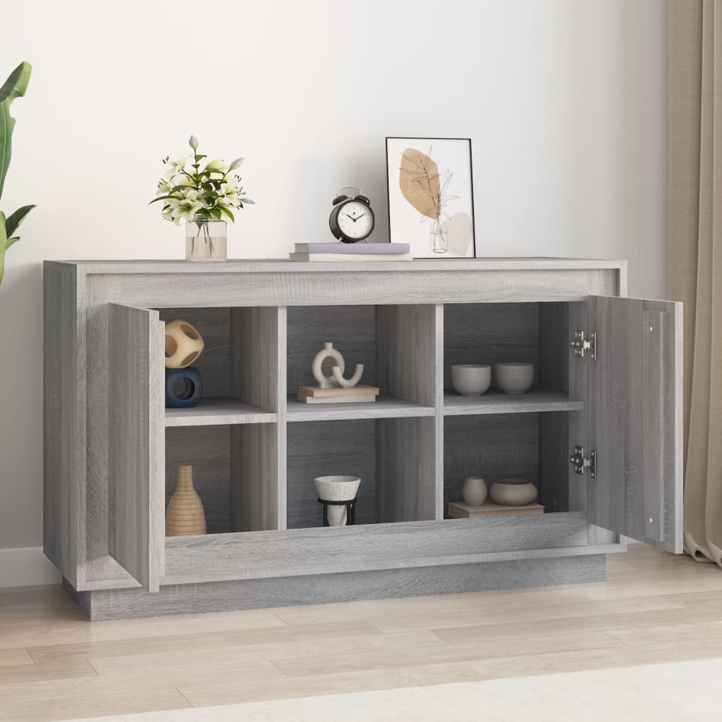 Credenza Grigio Sonoma 102x35x60 cm in Legno Multistratocod mxl 81480