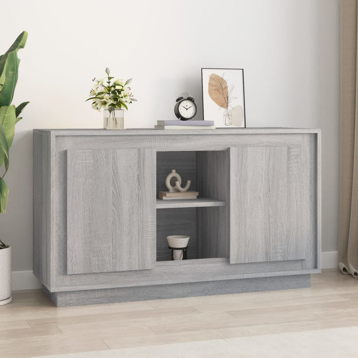 Credenza Grigio Sonoma 102x35x60 cm in Legno Multistratocod mxl 81480