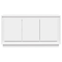 Credenza Bianca 102x35x55 cm in Legno Multistrato 831885