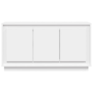 Credenza Bianca 102x35x55 cm in Legno Multistrato 831885