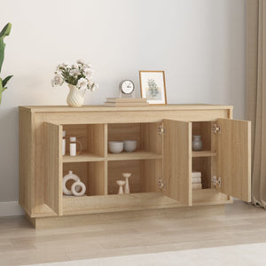 Credenza Rovere Sonoma 102x35x55 cm in Legno Multistrato 831888