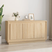 Credenza Rovere Sonoma 102x35x55 cm in Legno Multistrato 831888