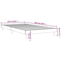 Giroletto Rovere Fumo 100x200 cm in Legno Multistrato 832058