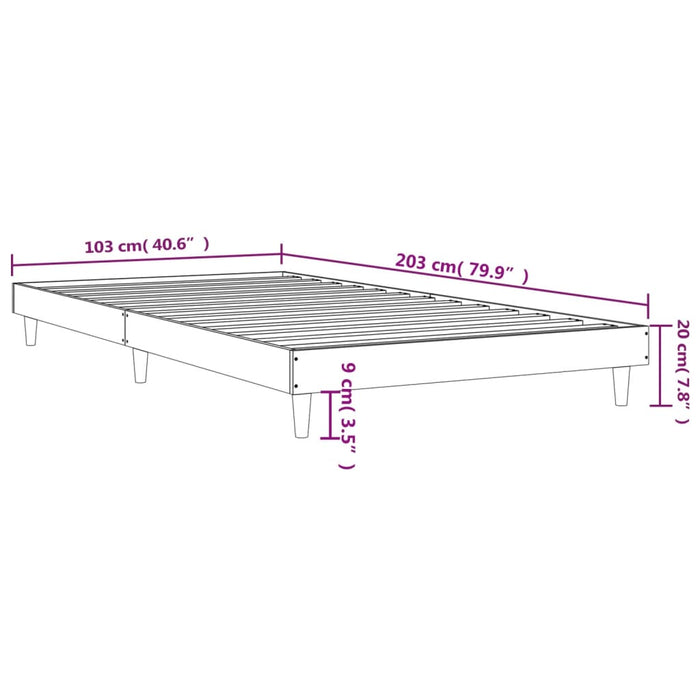 Giroletto Rovere Fumo 100x200 cm in Legno Multistrato 832058