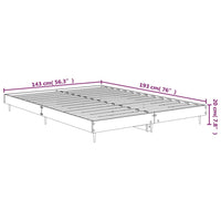 Giroletto Bianco Lucido 140x190 cm in Legno Multistrato 832175