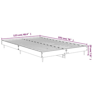 Giroletto Bianco 120x190 cm in Legno Multistrato 832189