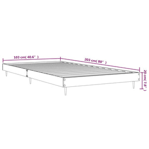 Giroletto Grigio Cemento 100x200 cm in Legno Multistrato 832265