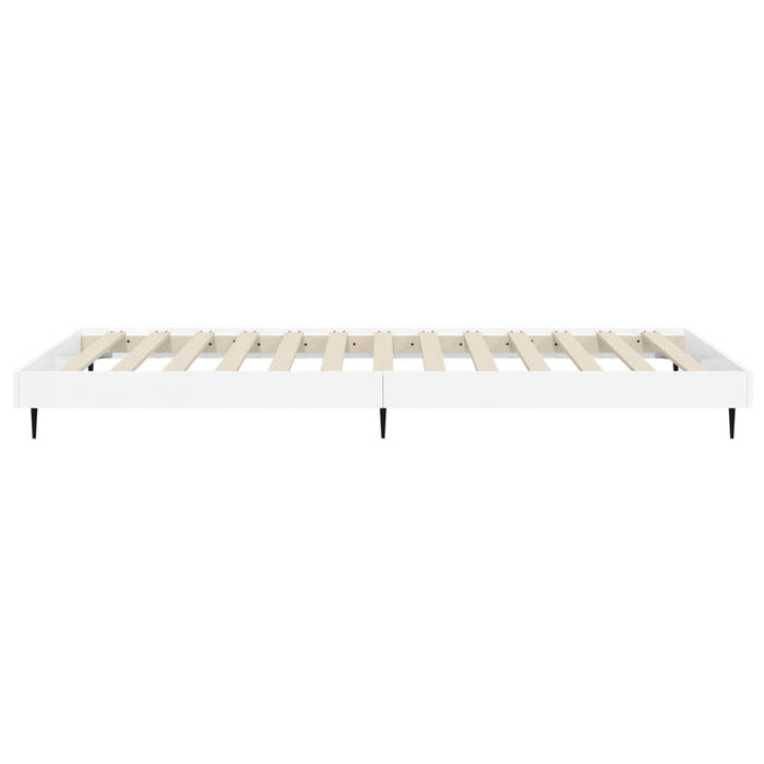 Giroletto Bianco Lucido 90x190 cm in Legno Multistrato 832303