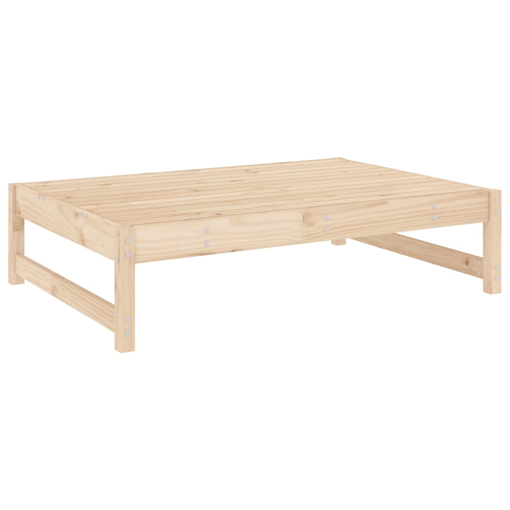 Poggiapiedi da Giardino 120x80 cm in Legno Massello di Pinocod mxl 73121