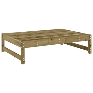 Poggiapiedi da Giardino 120x80 cm in Legno Impregnato di Pinocod mxl 103232