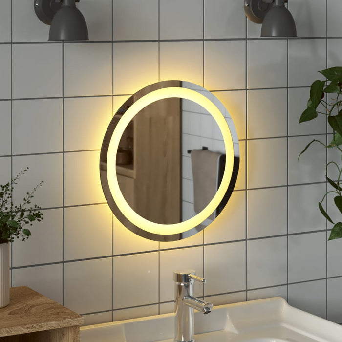 Specchio da Bagno LED 40 cm Rotondo 353277