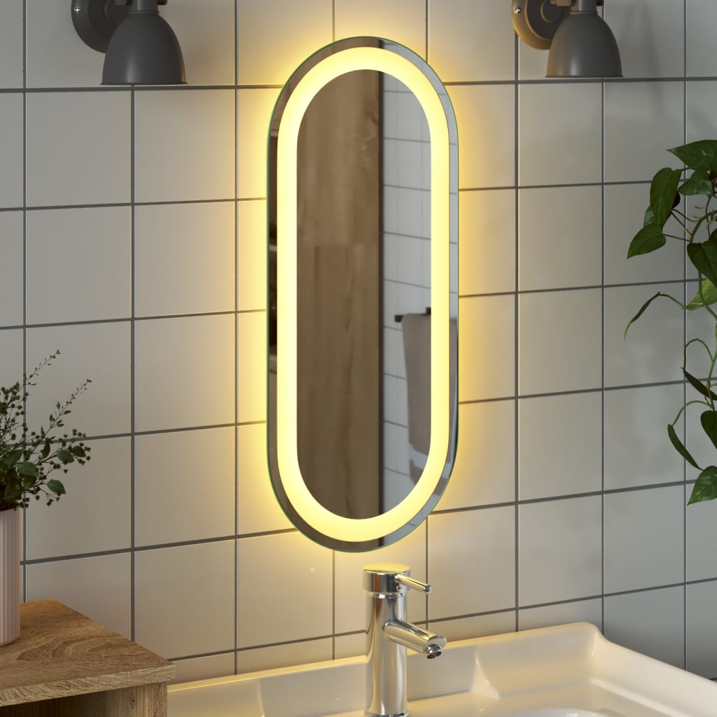 Specchio da Bagno LED 60x25 cm Ovalecod mxl 103338