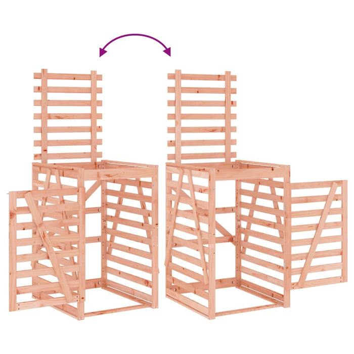 Copribidone Quadruplo in Legno Massello di Douglas 3157702