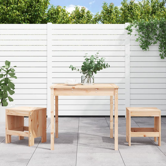 Set Bistrot da Giardino 3 pz in Legno Massello di Pino 3157703