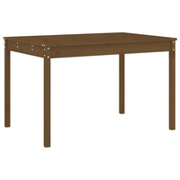 Set da Pranzo da Giardino 5 pz Miele in Legno Massello di Pino 3157718