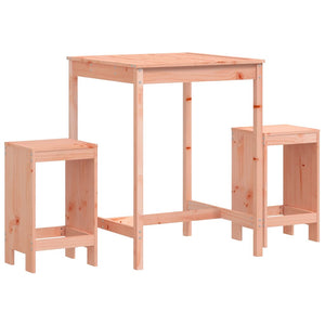 Set da Bar da Giardino 3 pz in Legno Massello di Douglascod mxl 83646