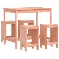 Set da Bar da Giardino 5 pz in Legno Massello di Douglas 3157750