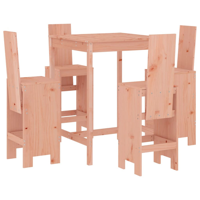 Set da Bar da Giardino 5 pz in Legno Massello di Douglas 3157774