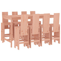 Set da Bar da Giardino 9 pz in Legno Massello di Douglascod mxl 83654