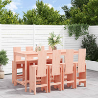 Set da Bar da Giardino 9 pz in Legno Massello di Douglascod mxl 83654