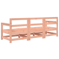 Set Salotto da Giardino 3 pz in Legno Massello di Douglascod mxl 132764