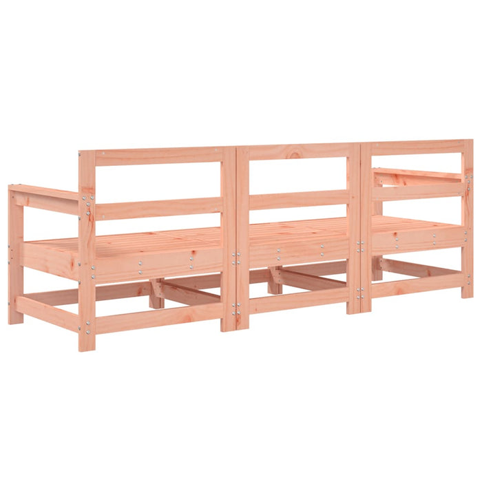 Set Salotto da Giardino 3 pz in Legno Massello di Douglascod mxl 132764