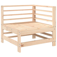 Divano Angolare da Giardino in Legno Massello di Pinocod mxl 108804