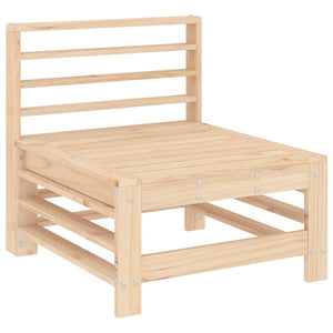 Divani Centrali da Giardino 2 pz in Legno Massello di Pinocod mxl 84851