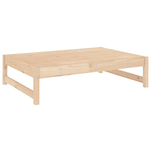 Poggiapiedi da Giardino 120x80 cm in Legno Massello di Pinocod mxl 84874