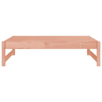 Poggiapiedi da Giardino 120x80 cm in Legno Massello di Douglas 825714