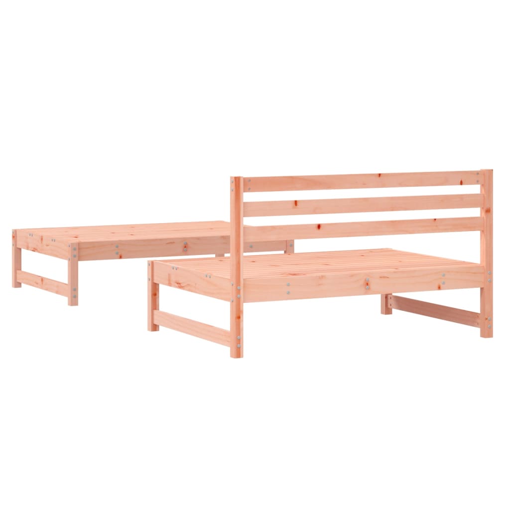 Set Salotto da Giardino 2 pz in Legno Massello di Douglas 825728