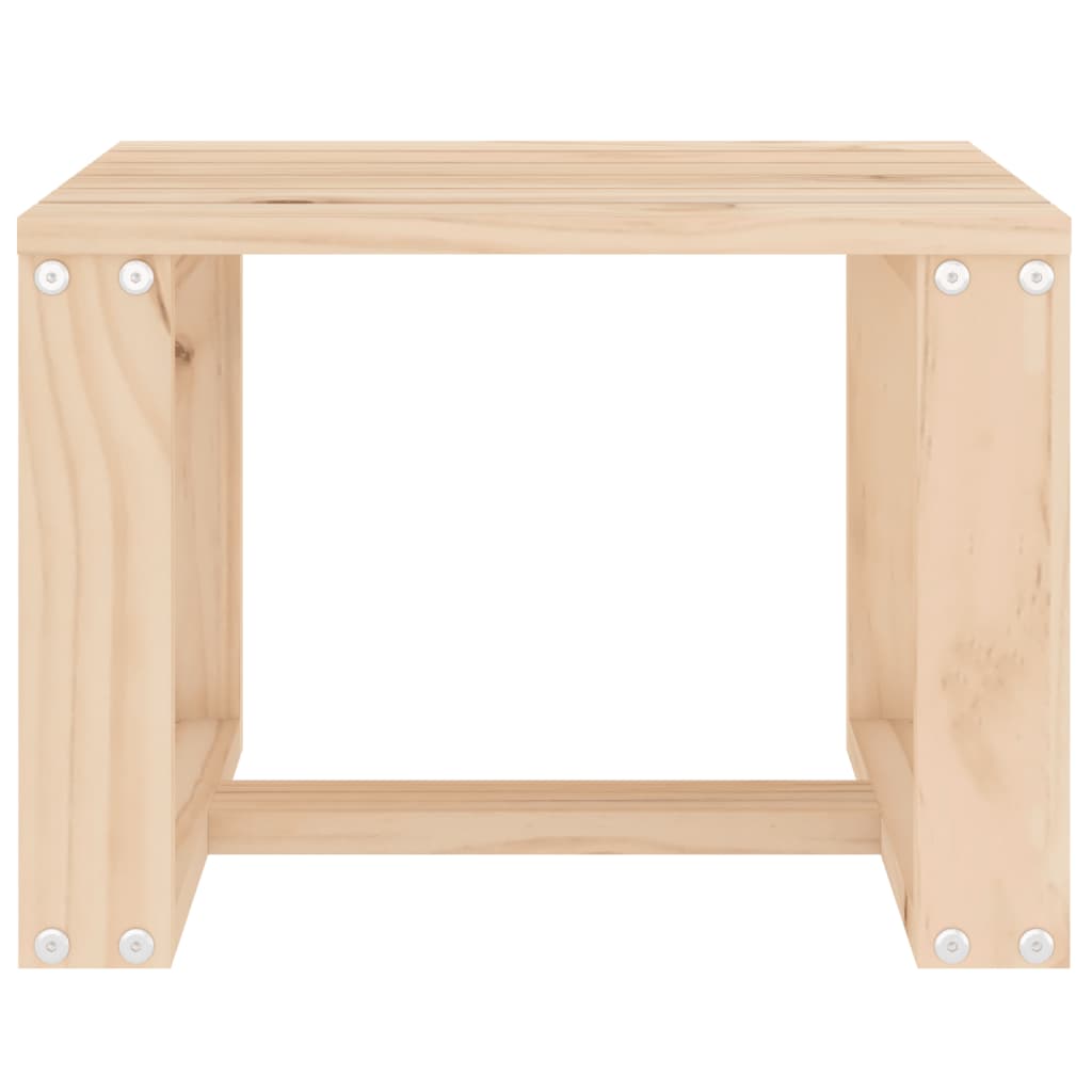 Tavolino da Giardino 40x38x28,5 cm in Legno Massello di Pinocod mxl 108466