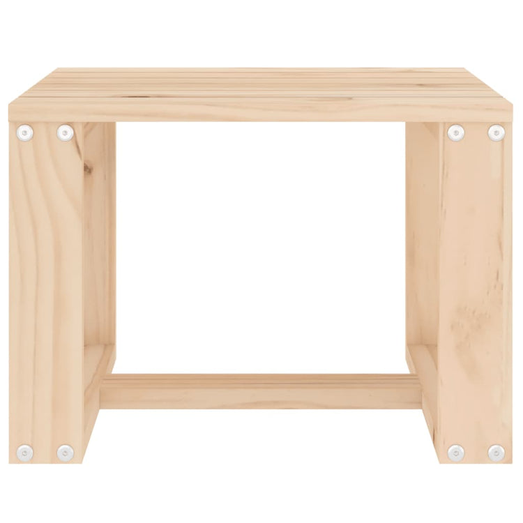 Tavolino da Giardino 40x38x28,5 cm in Legno Massello di Pinocod mxl 108466