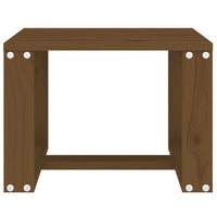 Tavolino da Giardino Miele 40x38x28,5 cm Legno Massello Pino 825082