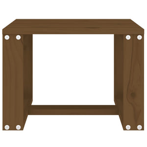 Tavolino da Giardino Miele 40x38x28,5 cm Legno Massello Pino 825082