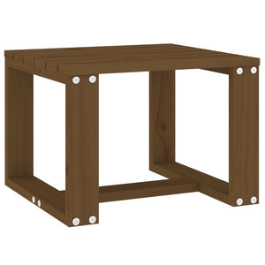 Tavolino da Giardino Miele 40x38x28,5 cm Legno Massello Pino 825082