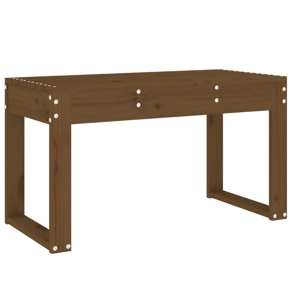 Panca da Giardino Miele 80x38x45 cm Legno Massello di Pinocod mxl 128330