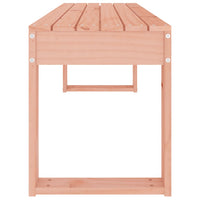 Panca da Giardino 110x38x45 cm in Legno Massello di Douglas 825098