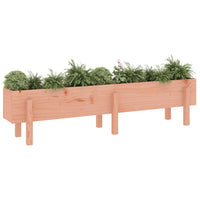 Fioriera Rialzata Giardino 160x30x38 cm Legno Massello Douglascod mxl 103146